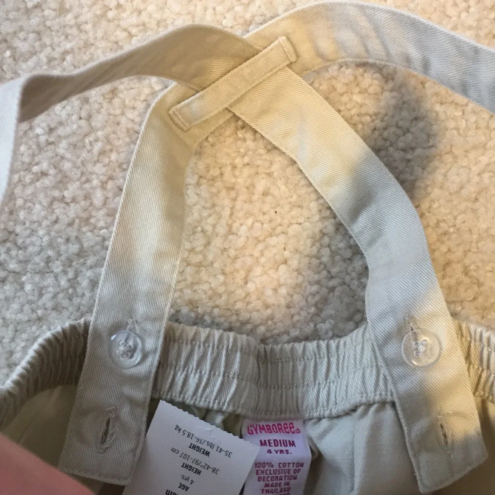 Gymboree khaki overall